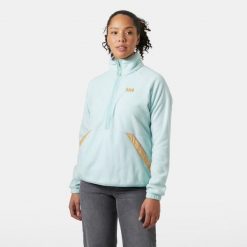 Damska bluza dresowa 1/2 z zamkiem błyskawicznym Helly Hansen Rig. Niebieskie bluzy Helly Hansen, na lato, bez wzorów, z dresówki, bez kaptura. Za 319.50 zł.
