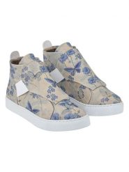 Streetfly Sneakersy w kolorze beżowo-niebieskim rozmiar: 41. Brązowe trampki Streetfly, bez wzorów, za kostkę, bez zapięcia. Za 196.70 zł.
