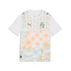 Młodzieżowa koszulka wyjazdowa Wybrzeże Kości Słoniowej 2026 PUMA. Biała bluzki Puma, l, bez wzorów, młodzieżowe, bez kołnierzyka, bez ramiączek. Za 339.00 zł.