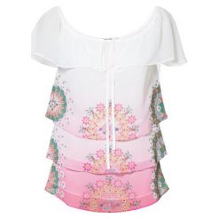 Desigual Bluzka Damska Blus Alyssa S Biały. Bluzki marki Desigual. Za 249.00 zł.