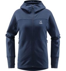 Damska Turystyka Bluza z Kapturem Lekka Oddychająca Haglöfs Betula Hood. Szare bluzy Haglöfs, uniwersalny, bez wzorów, z tkaniny, z kapturem. Za 299.00 zł.