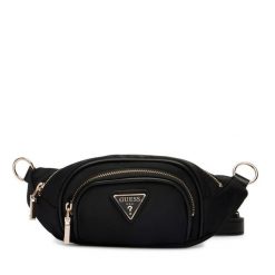 Nerka Guess. Czarne torebki klasyczne Guess, z aplikacjami, bez dodatków. Za 549.99 zł.