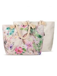 Hip Torba plażowa "Indha" ze wzorem - 60 x 43 cm rozmiar: 43x60 cm. Torby na ramię Hip, bez wzorów, z materiału, na ramię, bez dodatków. Za 43.88 zł.
