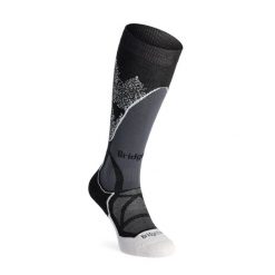 Skarpety narciarskie damskie Bridgedale Ski MW. Czarne skarpety Bridgedale, bez wzorów. Za 85.99 zł.