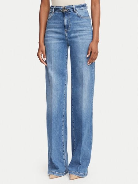 Liu Jo Jeansy UF6088 D0264 Niebieski Flared Leg. Niebieskie jeansy Liu Jo, bez wzorów. Za 729.99 zł.