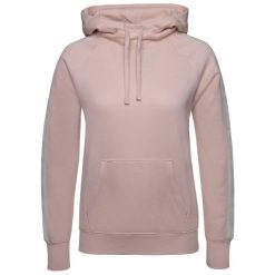 Bluza trekking damska Hoodie. Czerwone bluzy Champion, m, bez wzorów, z bawełny, z kapturem. Za 250.00 zł.
