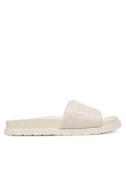 Gant Klapki 32507312 Biały. Białe klapki GANT, bez wzorów, z materiału, bez obcasa. Za 329.99 zł.