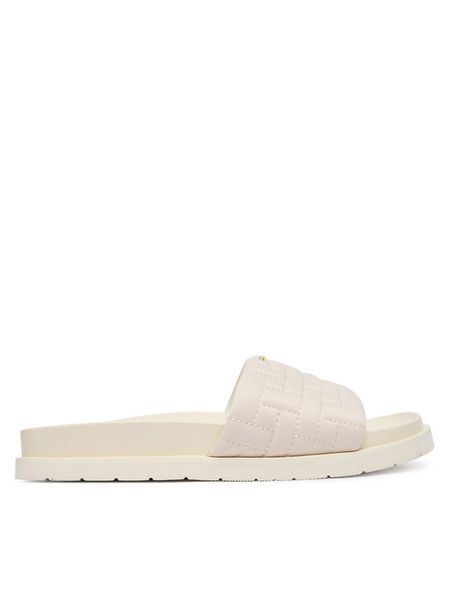 Gant Klapki 32507312 Biały. Białe klapki GANT, bez wzorów, z materiału, bez obcasa. Za 329.99 zł.