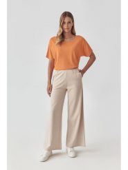 TATUUM Koszulka w kolorze pomarańczowym rozmiar: M. Pomarańczowe bluzki Tatuum, m, bez wzorów, bez kołnierzyka, bez ramiączek. Za 123.53 zł.