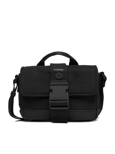 Hunter Torebka CEO-HTR-XC-008-08 Czarny. Czarne torebki klasyczne Hunter, bez wzorów, z materiału, bez dodatków. Za 129.99 zł.