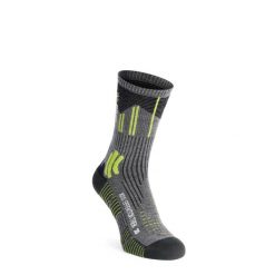 Skarpety trekkingowe X-Socks Effektor Trekking. Szare skarpety X Socks, bez wzorów. Za 125.99 zł.