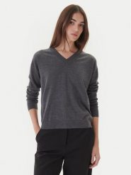 Weekend Max Mara Sweter Fiocchi 2525366042 Szary Regular Fit. Szare swetry Weekend Max Mara, xl, bez wzorów, z wełny, bez ramiączek. Za 779.99 zł.