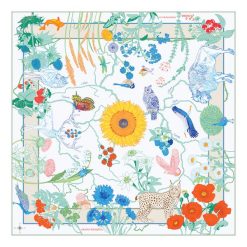 Apaszka Kraina Szczęścia. Torebki klasyczne Lilou, bez wzorów, z jedwabiu, bez dodatków. Za 459.00 zł.