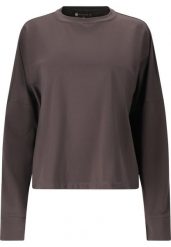 Bluza damska Athlecia Guyana. Czarne bluzy Athlecia, bez wzorów, z elastanu, bez kaptura. Za 198.00 zł.