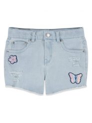 Levi's Kids Szorty dżinsowe w kolorze błękitnym rozmiar: 158. Niebieskie szorty Levi's Kids, z aplikacjami, klasyczne. Za 101.23 zł.
