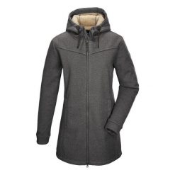 Damska parka z polaru Killtec GW 37. Brązowe parki Killtec, na zimę, z polaru, bez kaptura. Za 524.20 zł.