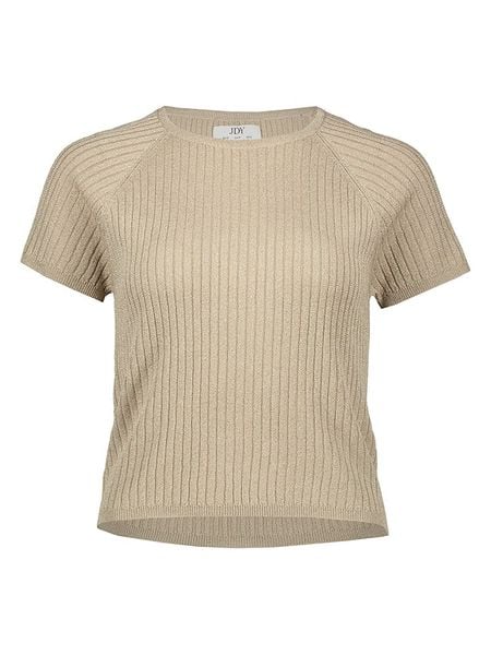JDY Sweter w kolorze beżowym rozmiar: L. Brązowe swetry JDY, l, bez wzorów, bez ramiączek. Za 59.95 zł.