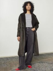 Levi's Dżinsy - Straight fit - w kolorze antracytowym rozmiar: W31/L31. Czarne jeansy Levi's®, l, z aplikacjami, z podwyższonym stanem. Za 274.95 zł.