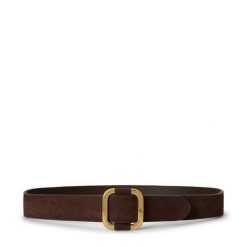 Pasek LAUREN RALPH LAUREN. Brązowe paski Lauren Ralph Lauren, bez wzorów. Za 419.99 zł.