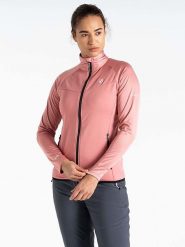 Dare 2b Kurtka funkcyjna "Elation III Core Stretch" w kolorze jasnoróżowym rozmiar: 46. Różowe kurtki sportowe Dare 2b, bez wzorów, z materiału, bez kaptura, outdoorowe. Za 126.45 zł.