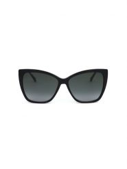 Jimmy Choo Damskie okulary przeciwsłoneczne w kolorze złoto-czarnym rozmiar: 58. Czarne okulary przeciwsłoneczne Jimmy Choo, bez wzorów, z tworzywa sztucznego. Za 547.77 zł.