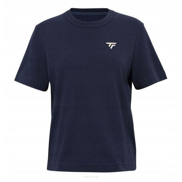 Koszulka tenisowa damska Tecnifibre Graphic Tee 2025. Niebieskie bluzki TECNIFIBRE, l, bez wzorów, sportowe, bez kołnierzyka, bez ramiączek. Za 145.99 zł.