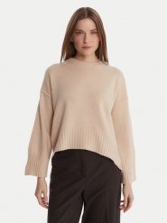 Marella Sweter Amelia 2523366305 Écru Loose Fit. Swetry Marella, s, bez wzorów, z wełny, bez ramiączek. Za 1,089.00 zł.