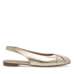 Baleriny Lasocki. Żółte baleriny Lasocki, bez wzorów, bez obcasa. Za 149.99 zł.