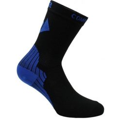 Skarpety kompresyjne Active Socks. Czarne skarpety SIXS, bez wzorów, z materiału. Za 192.00 zł.