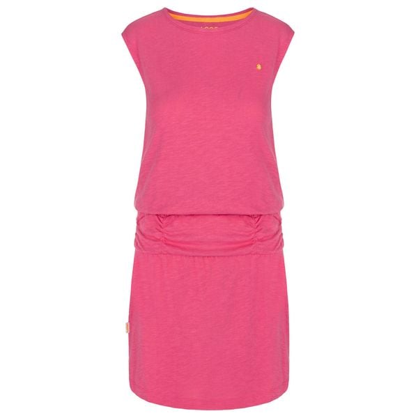 Damska sukienka letnia LOAP Comfort Fit, S. Niebieskie sukienki ZONE PERFECT, na lato, s, bez wzorów, sportowe, bez kołnierzyka, bez ramiączek, sportowe. Za 148.99 zł.