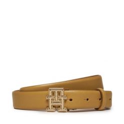 Pasek Damski Tommy Hilfiger. Brązowe paski TOMMY HILFIGER, bez wzorów. Za 139.99 zł.