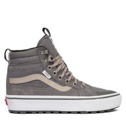 Tenisówki Vans. Szare trampki Vans, bez wzorów, bez zapięcia. Za 529.99 zł.