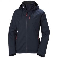 Kurtka uniwersalna damska Helly Hansen Crew. Niebieskie kurtki narciarskie Helly Hansen, uniwersalny, bez wzorów, z syntetyku, z kapturem, narciarskie. Za 576.99 zł.