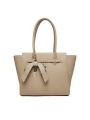 Nine West Torebka CEO-Chelsea-Charm-III-LX10186 Beżowy. Brązowe torebki klasyczne Nine West, bez wzorów, z materiału, bez dodatków. Za 369.99 zł.