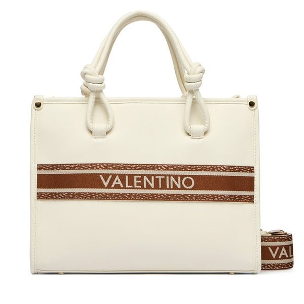 Torebka Valentino. Białe torebki klasyczne Valentino, bez wzorów, bez dodatków. Za 393.99 zł.