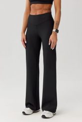 Damskie legginsy sportowe fitness Rough Radical Aven Long. Niebieskie legginsy sportowe ROUGH RADICAL, l, bez wzorów, z dzianiny, z podwyższonym stanem, na fitness i siłownię. Za 189.90 zł.