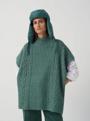 Someday Czapka "Bonila" w kolorze zielonym rozmiar: onesize. Zielone czapki someday., bez wzorów. Za 79.21 zł.