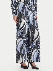 Vero Moda Spodnie materiałowe Vera 10338759 Niebieski Wide Leg. Niebieskie spodnie materiałowe Vero Moda, l, bez wzorów, z materiału. Za 179.99 zł.