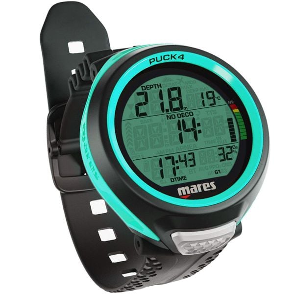 Komputer nurkowy PUCK 4. Niebieskie zegarki Mares. Za 959.16 zł.