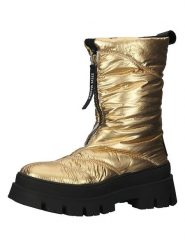 Steve Madden Botki zimowe w kolorze złotym rozmiar: 40. Żółte botki Steve Madden, na zimę, bez wzorów, bez obcasa, bez zapięcia. Za 284.43 zł.
