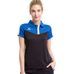 Damska koszulka polo Erima Squad. Czarne koszulki polo Erima, m, bez wzorów, z materiału, bez kołnierzyka, bez ramiączek. W wyprzedaży za 83.00 zł.