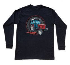 Zetor 5211 — bluzka z długim rękawem (Rozmiar: XL (dorosła); Kolor koszulki: czarny; Rodzaj nadruku: Zetor 5211). Czarne bluzki nikiniki, s, bez wzorów, z bawełny, bez kołnierzyka, bez ramiączek. Za 99.00 zł.
