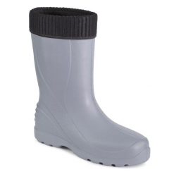 Kalosze Dry Walker. Szare kalosze Dry Walker, bez wzorów. Za 109.99 zł.