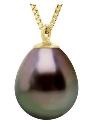 ATELIERS SAINT GERMAIN Złoty naszyjnik z perłą Tahiti - dł. 42 cm rozmiar: onesize. Czarne naszyjniki ATELIERS SAINT GERMAIN, z perłą, złote. Za 1,174.99 zł.