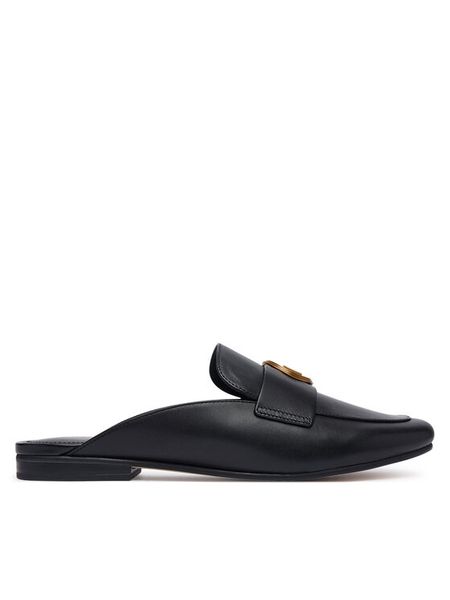 MICHAEL Michael Kors Klapki Mckenzie 40T6MZFP1L Czarny. Czarne klapki MICHAEL Michael Kors, bez wzorów, ze skóry, bez obcasa. Za 611.99 zł.