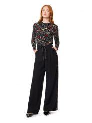 Scotch & Soda Spodnie w kolorze czarnym rozmiar: XL. Czarne spodnie materiałowe Scotch & Soda, xl, bez wzorów, z materiału, z podwyższonym stanem. Za 274.95 zł.