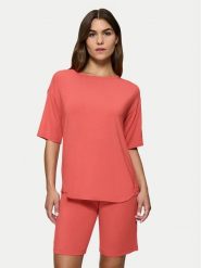 Triumph Piżama Timeless Sensuality 10222627 Koralowy Relaxed Fit. Pomarańczowe piżamy Triumph, bez wzorów, z lyocellu, bez ramiączek. Za 129.00 zł.