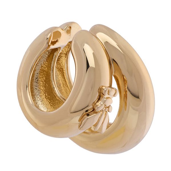 Nausznica Patrizia Pepe. Żółte kolczyki Patrizia Pepe, złote. Za 449.99 zł.