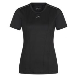 Damska koszulka do jazdy konnej Euro-Star Ella. Czarne bluzki EURO-STAR, bez wzorów, retro, bez kołnierzyka, bez ramiączek. Za 312.00 zł.