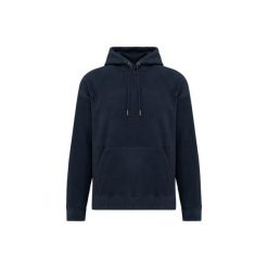 Oversizowa bluza z kapturem z mikropolaru z recyklingu Kariban. Niebieskie bluzy KARIBAN, m, bez wzorów, z bawełny, z kapturem. Za 154.00 zł.